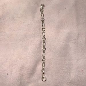 Origami Owl Sterling Silver Link Bracelet